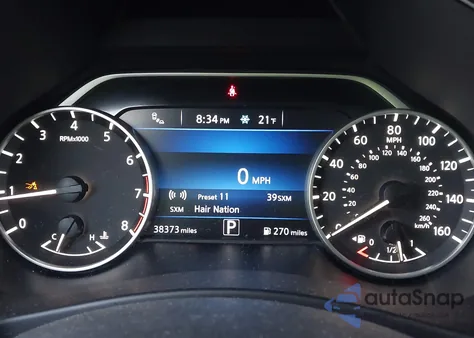 2021 Nissan Murano Sv Intelligent Awd from USA, damaged, VIN 5N1AZ2BS0MC132535